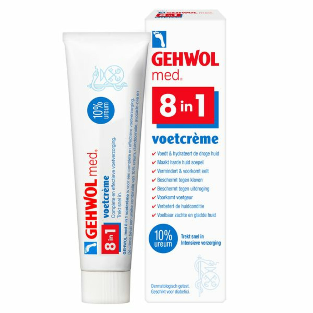 Gehwol Voetcreme 8 in 175 ml