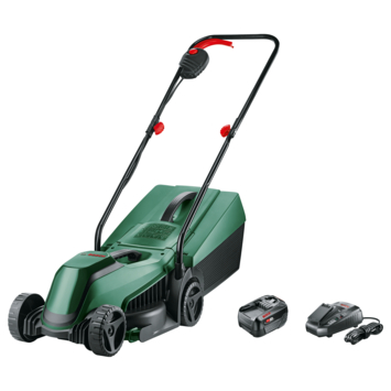 Bosch 18V grasmaaier EasyMower incl. 4Ah accu   lader