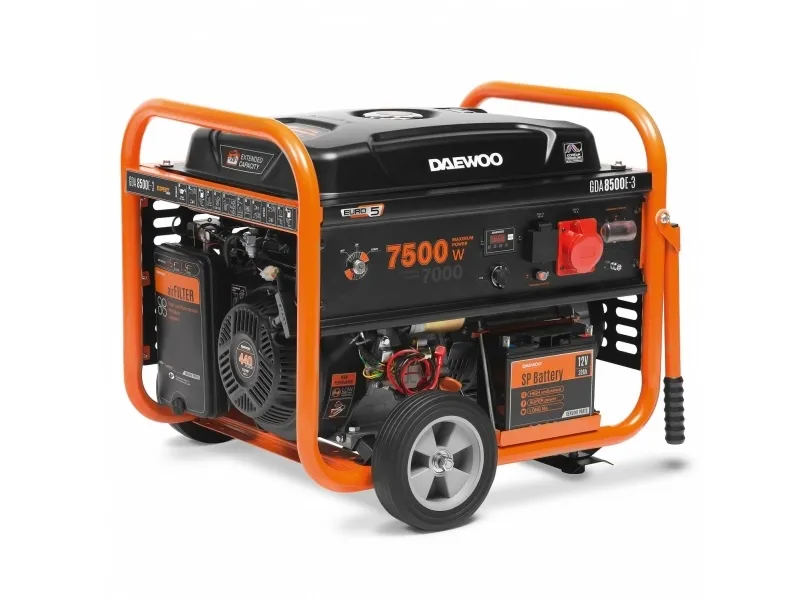 Daewoo GDA 8500E-3 7500 W 3-faset generator