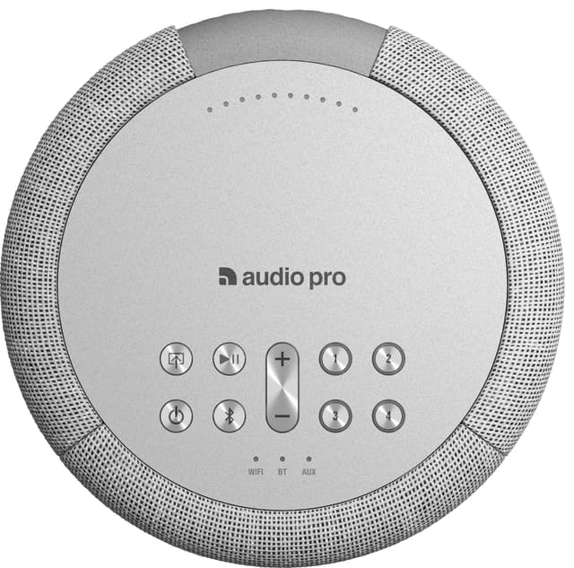 Audio Pro A10 MKII højttaler til flere rum (lysegrå)