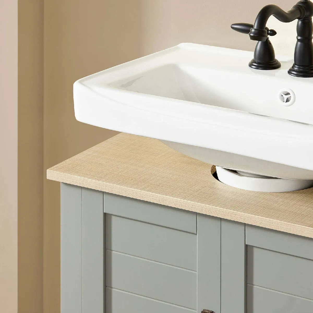 SoBuy BZR69-II-HG Sous Lavabo