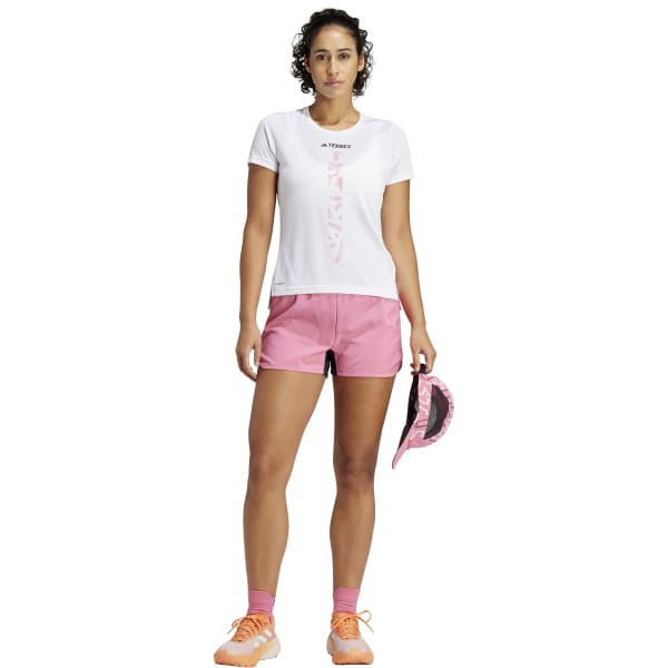 T-shirt trail ADIDAS AGR SHIRT W WHITE/FUSROS