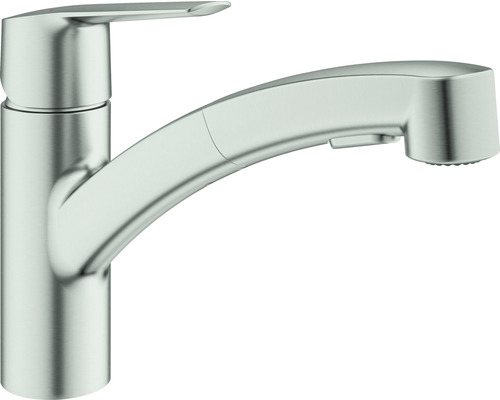 Grohe Quickfix keukenkraan met handdouche START 2021 supersteel mat 30307DC1