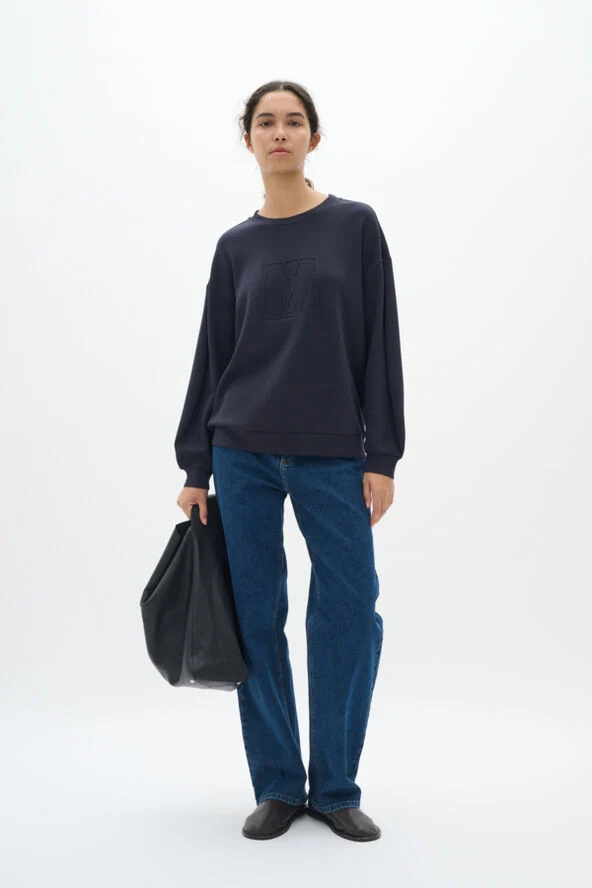 InWear LaicentIW Vincent Mono Sweat Marine blue