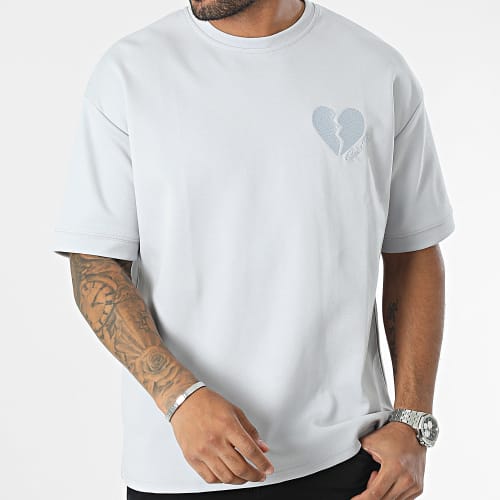 Tee Shirt Oversize 2310072 Bleu Ciel