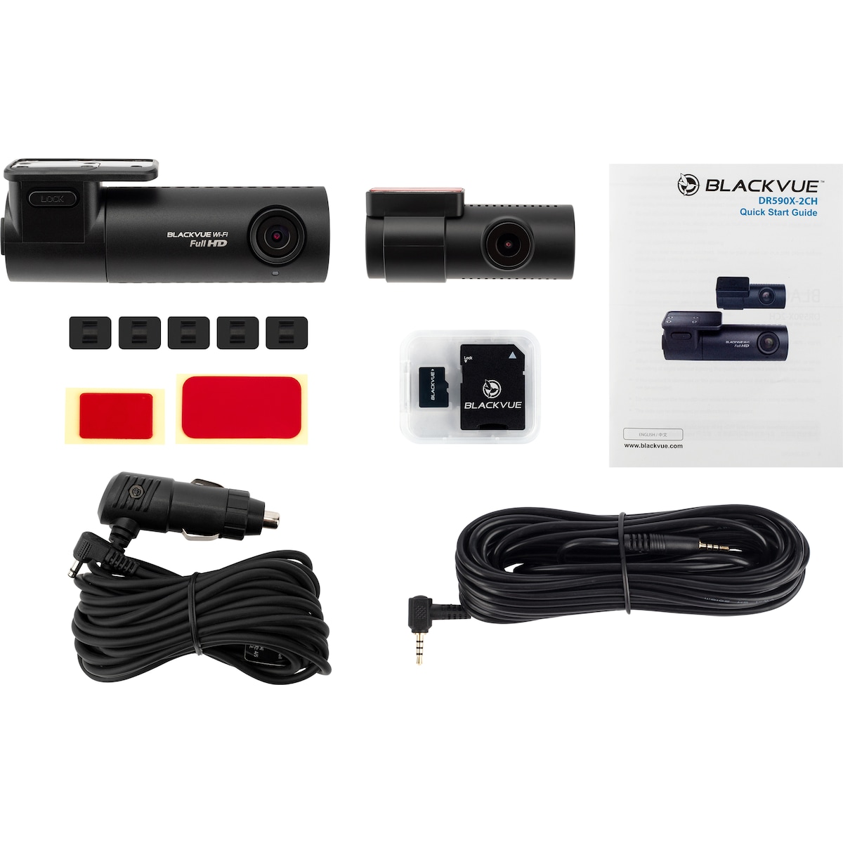 Blackvue DR590X-2CH tokanals dashbordkamera