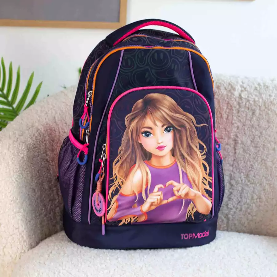 Depesche Schulrucksack Night Light TOPModel 21x 33 x 44 cm bunt