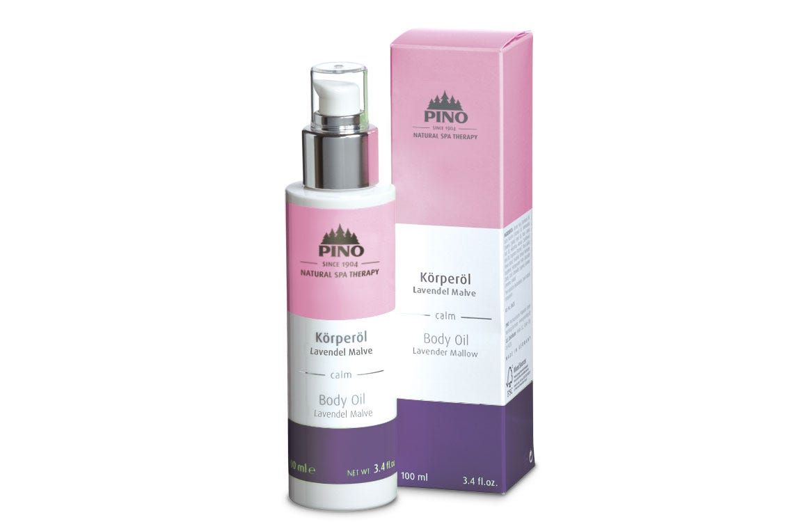 Pino Körperöl Lavendel Malve 100% Naturrein 100 ml