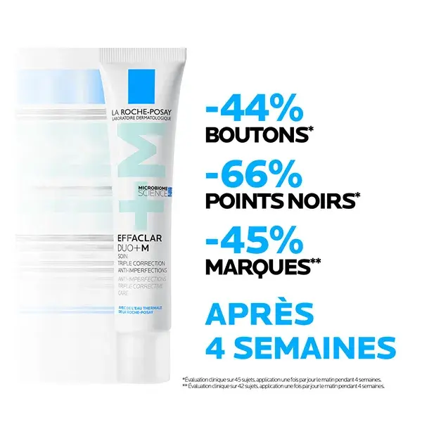 La Roche-Posay Effaclar Duo+M Tripla Correção Tratamento Anti-Imperfeições 40ml