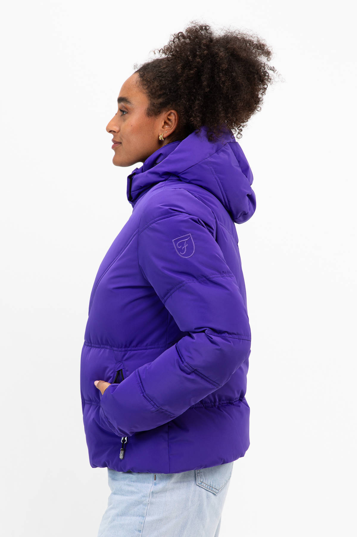 Falcon jas Thekla blauw