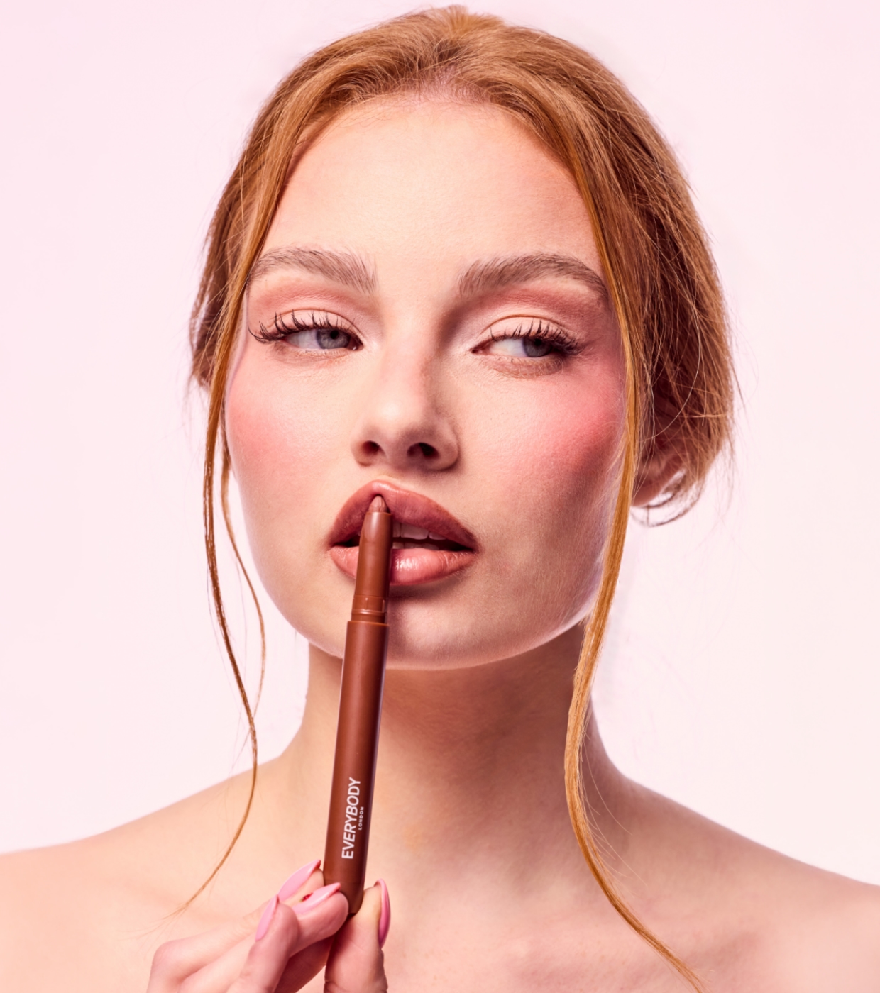 Everybody London - *Fluff Collection* - Batom e Lápis de Contorno Labial - Toffee Nude