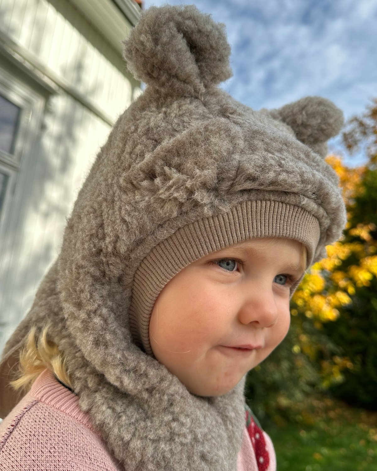 Balaclava Ull 2-Lags – Bamseører