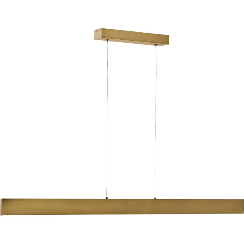 Plafonnier Boadella en aluminium finition peinte dorée