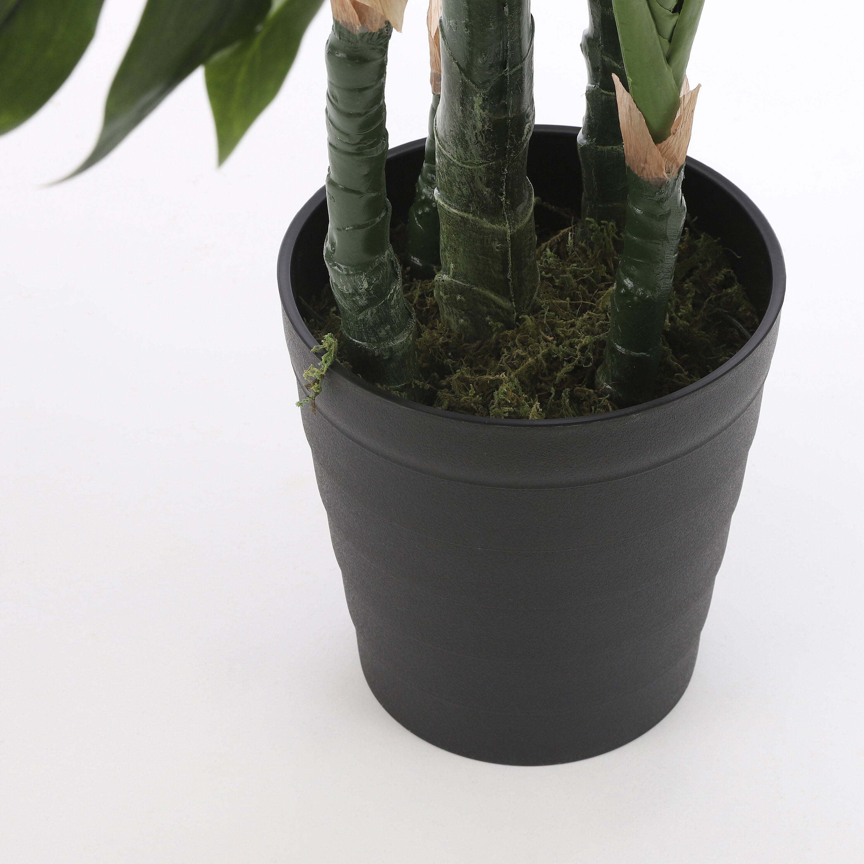 Mica Decorations Monstera in plastic pot groen - h140xd80cm