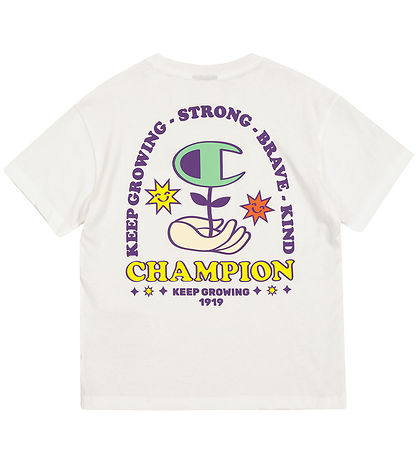 Champion T-Shirt - Rundhalsausschnitt - White