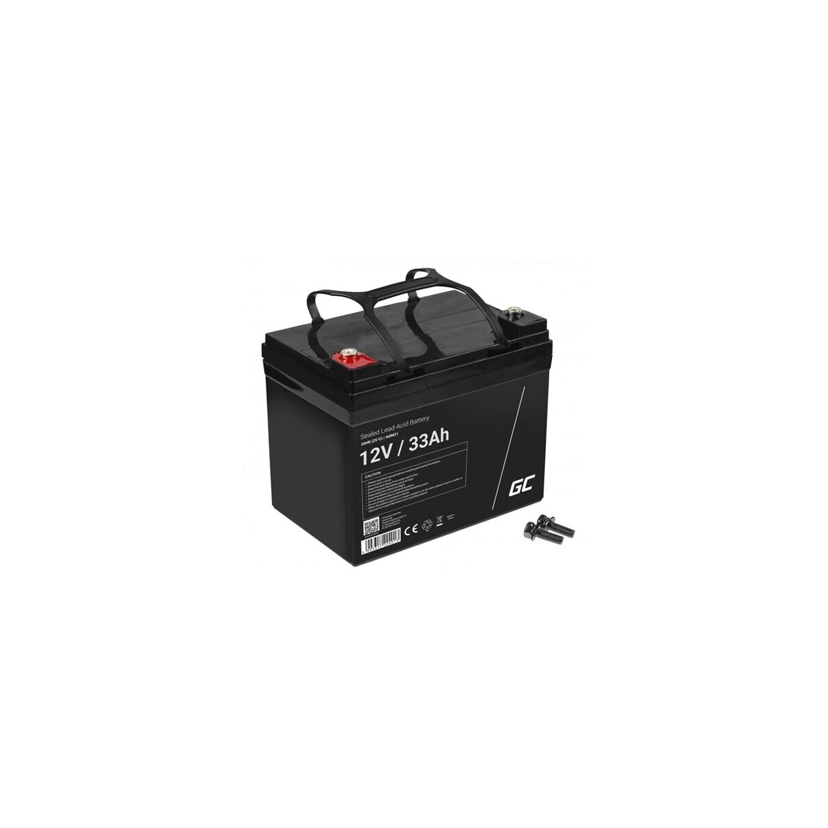 Green Cell AGM Batteri 12V 33Ah