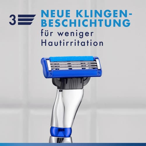 Gillette Mach3 Standard Rasierer Ersatzklingen für Männer