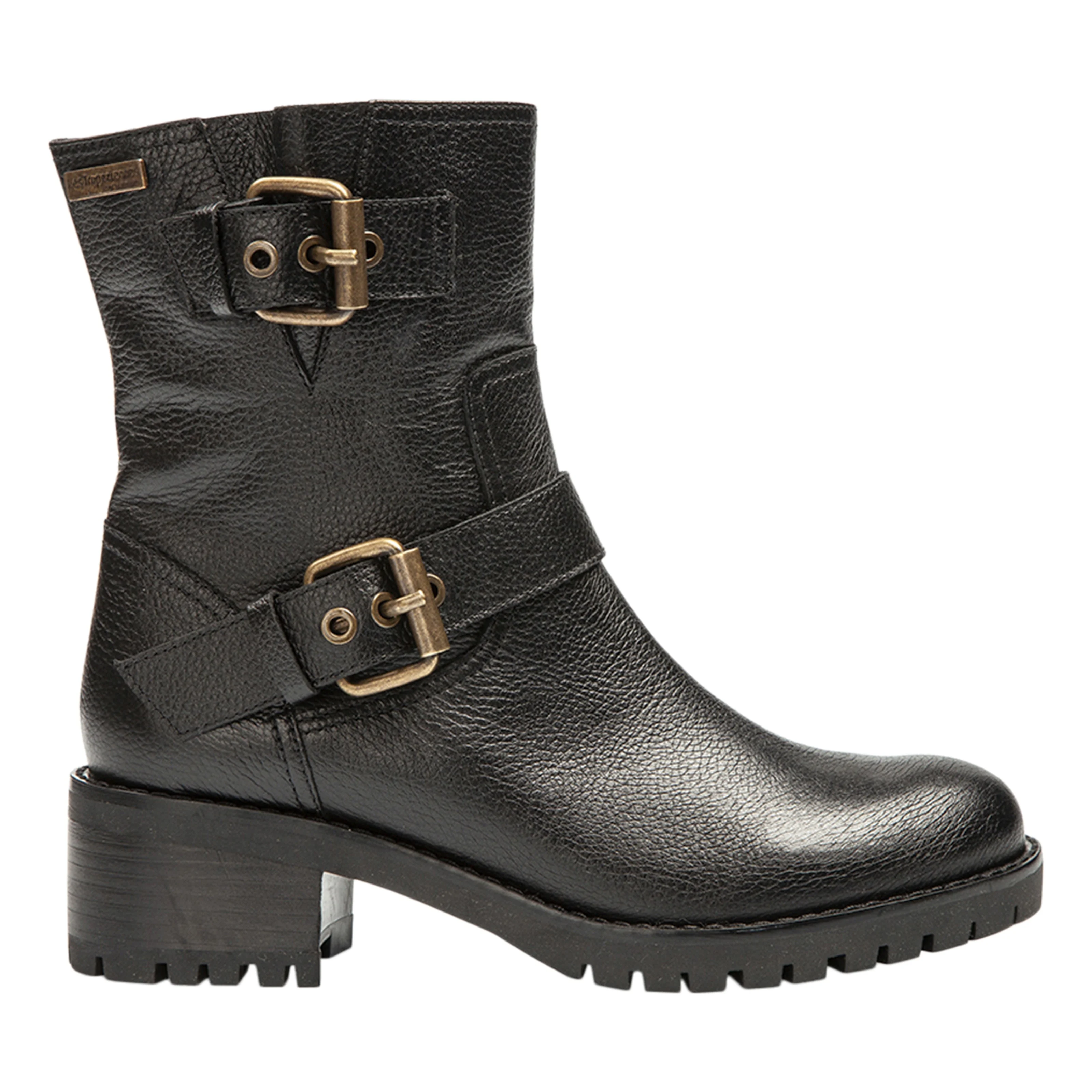 Bottine cuirlynaz | Noir