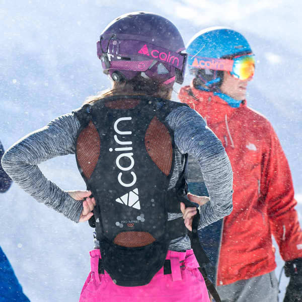 Dorsale snowboard CAIRN PRO IMPAKT D30 DORSALE FLX MOUS BLACK