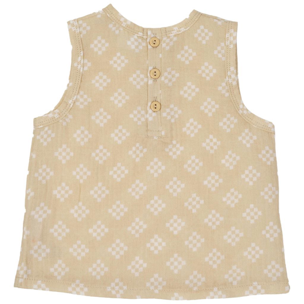 LodgerLodger   Tank Top Tribe Muslin sand 62