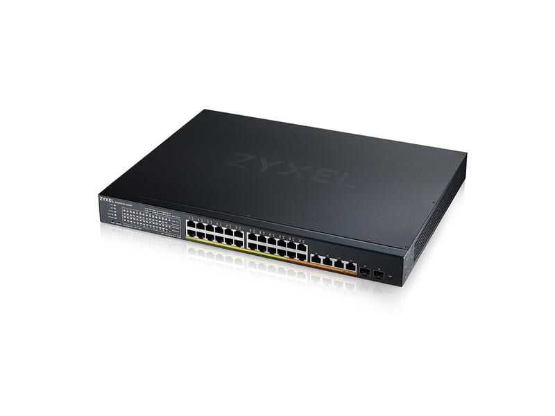 Zyxel PoE  Switch XMG1930-30HP 30 Port 24-Port 2.5G Multi-Gig Layer 3 Lite Smart Managed Switch mit 6x 10G Uplinks