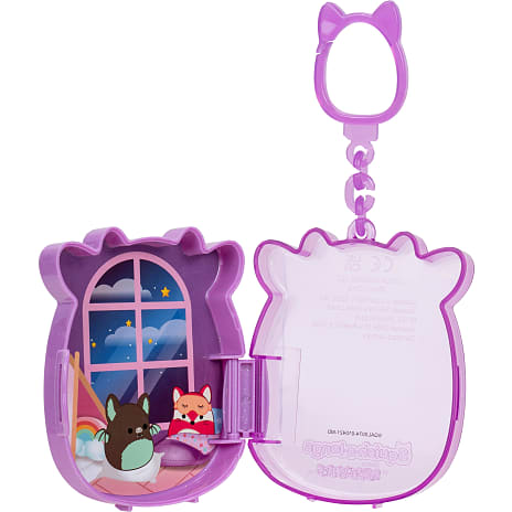Squish-a-longs Squishmallows nøglering 2,5 cm 3-pak – flere varianter – assorteret