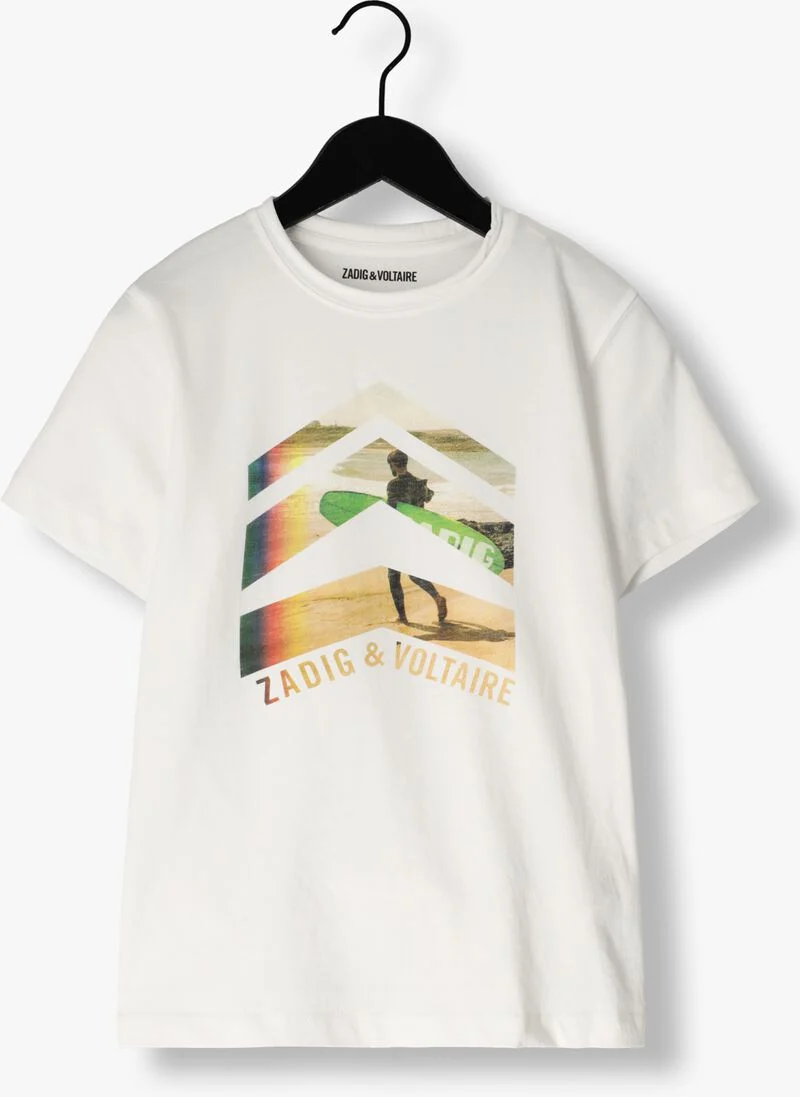 ZADIG & VOLTAIRE witte zadig & voltaire t-shirt x60091