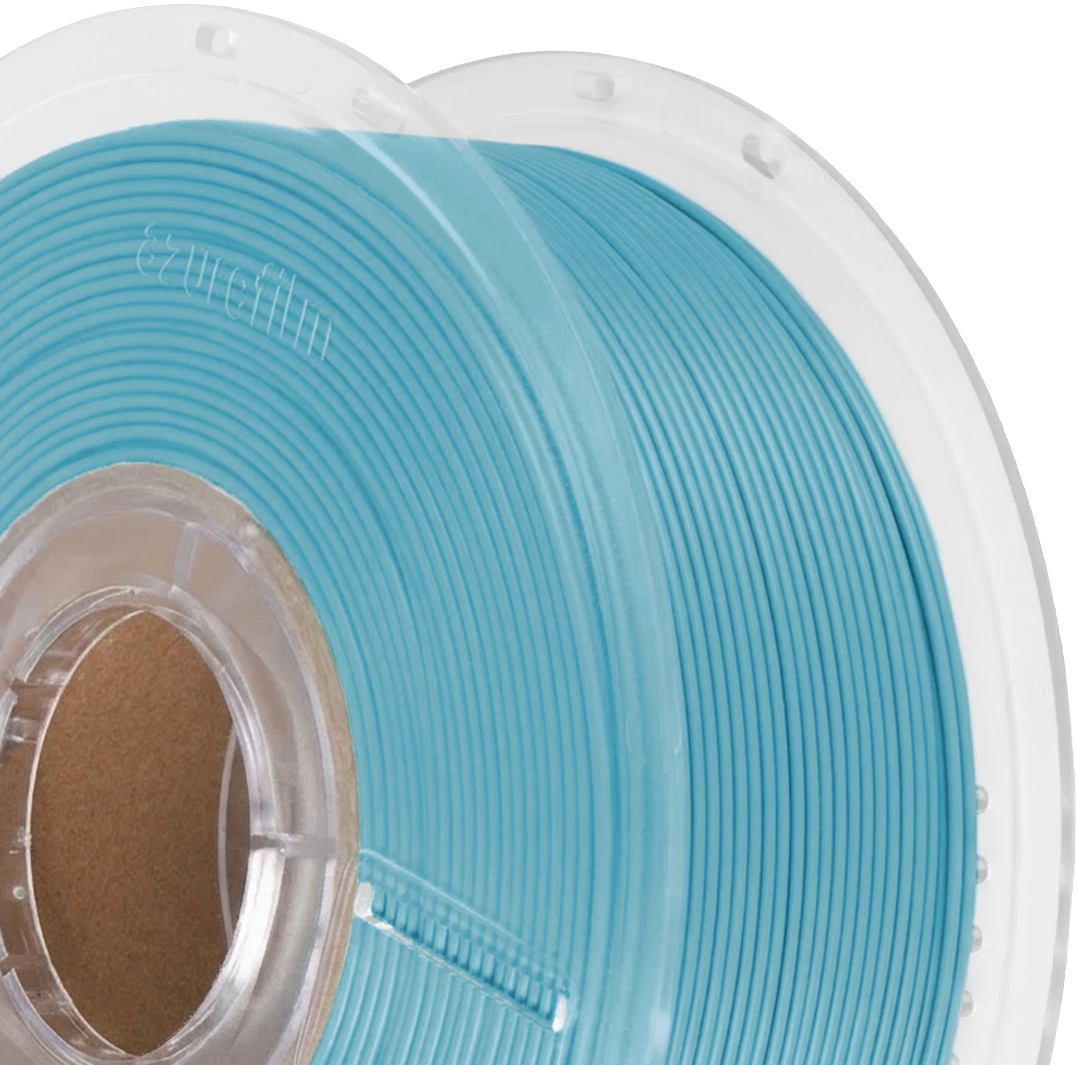 AzureFilm  PLA Matte HS Blue, 1,75 mm / 1000 g    PLA Material mit mattem Oberflächenfinish