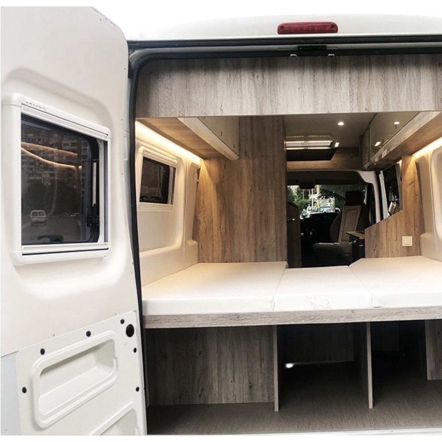 Masis Polyester paneel LO achterdeur - Ducato/Boxer/Jumper > 2006
