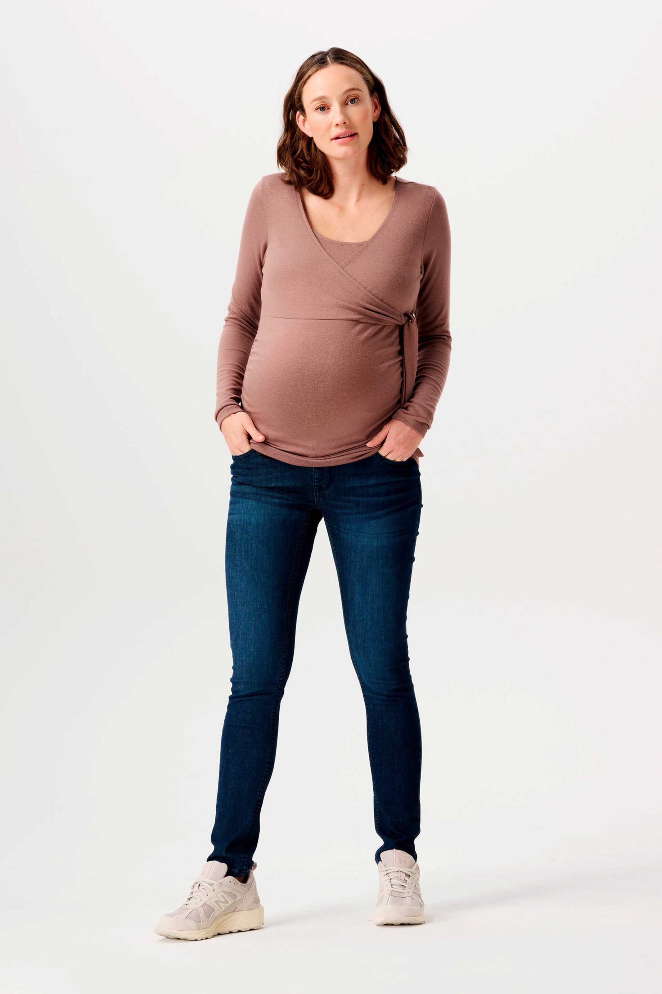 Noppies Skinny Umstandsjeans Avi Dark Blue