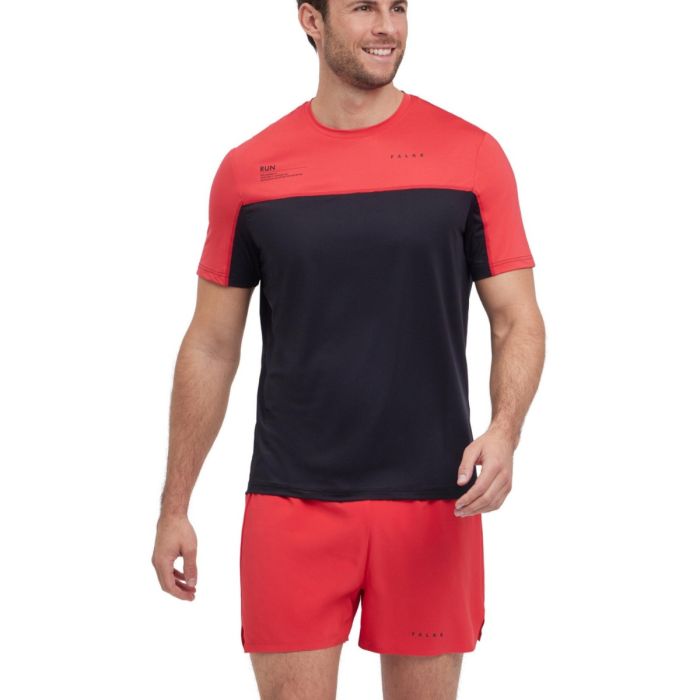 Falke Herre T-shirts RU SS Tee Heat Sort