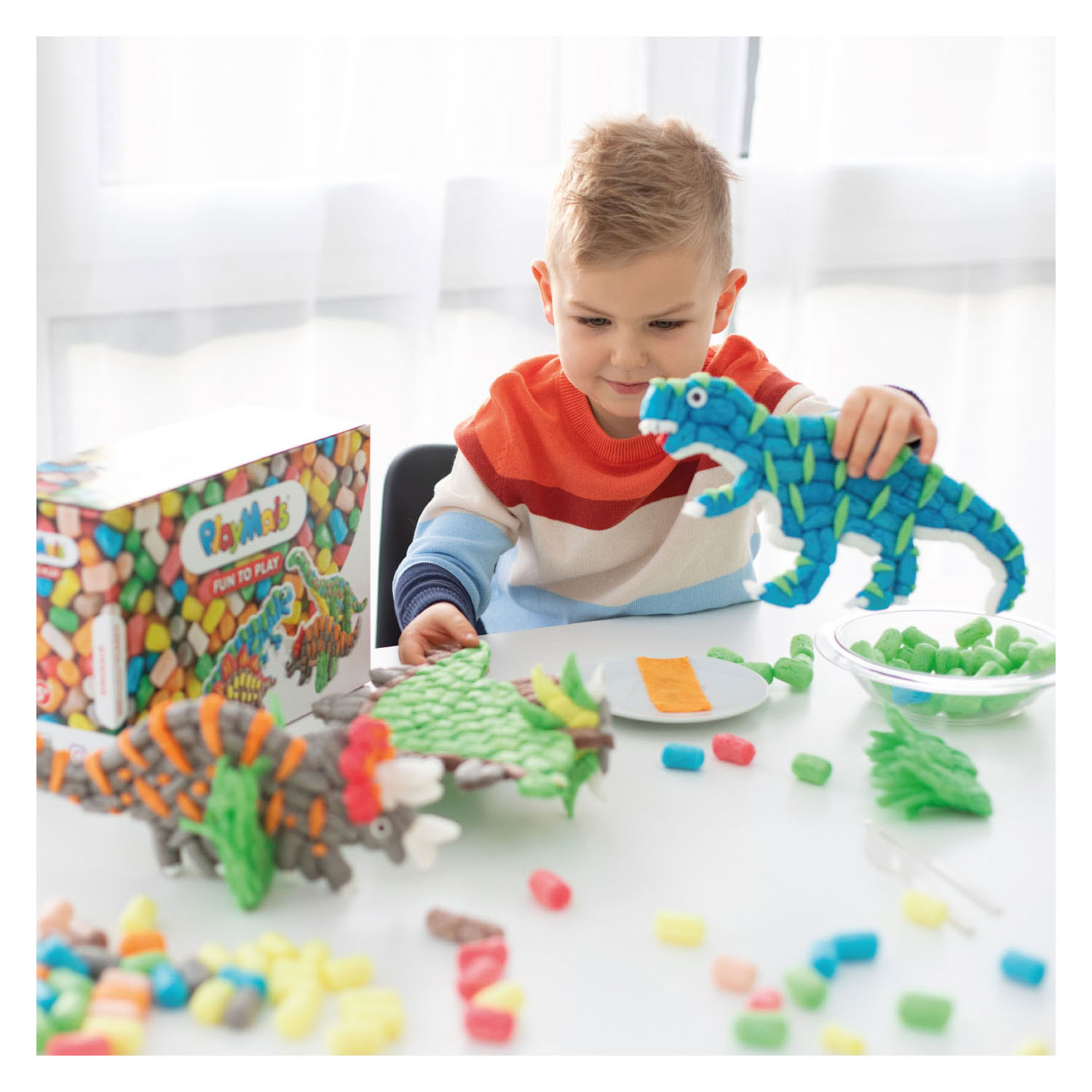 PlayMais Fun to Play Dino's