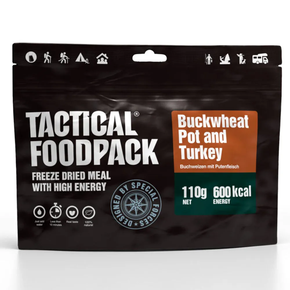 Tactical Foodpack -  Buchweizeneintopf mit Putenfleisch