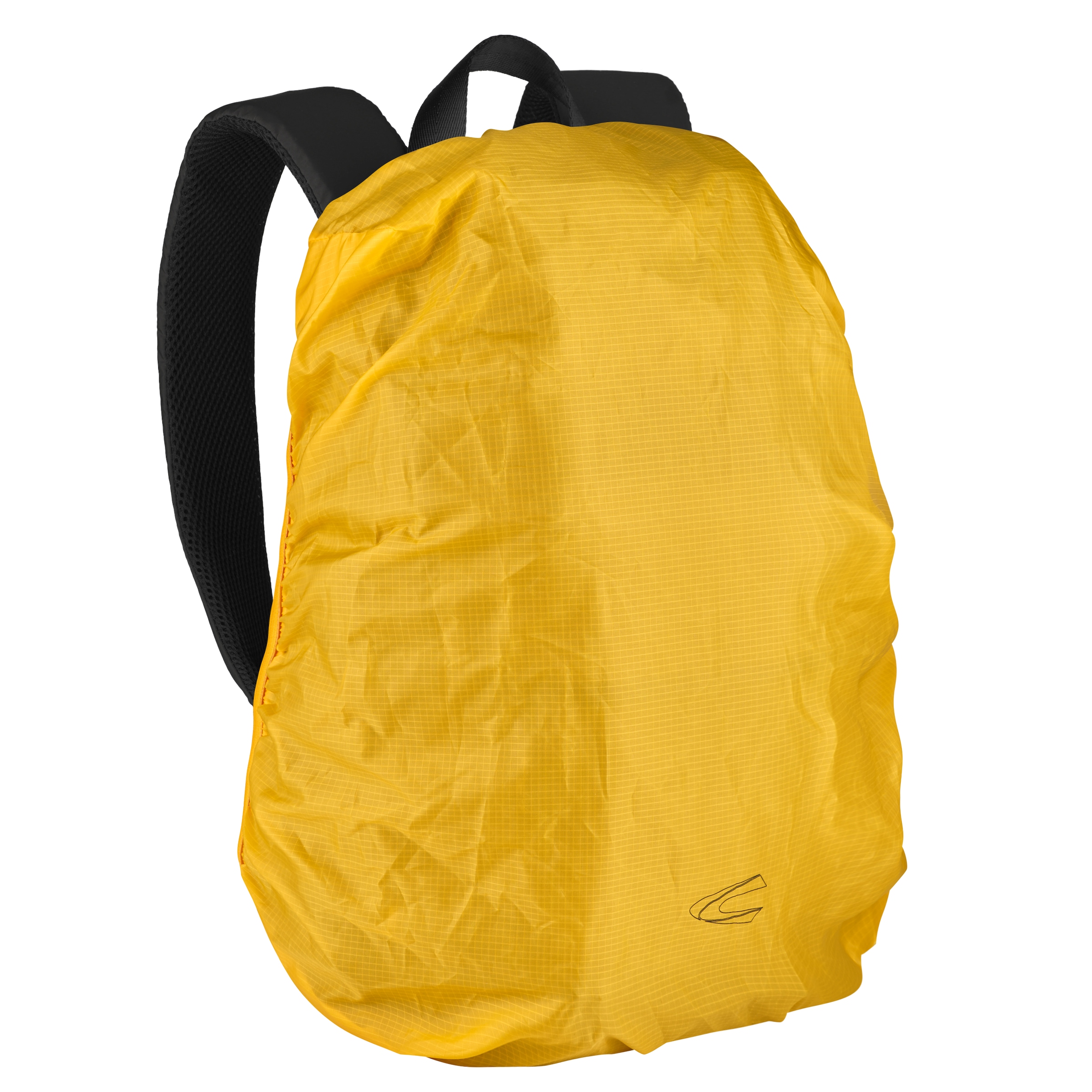 camel active Rucksack »Terra« aus recyceltem Nylon und voluminös aufgesetzten Taschen