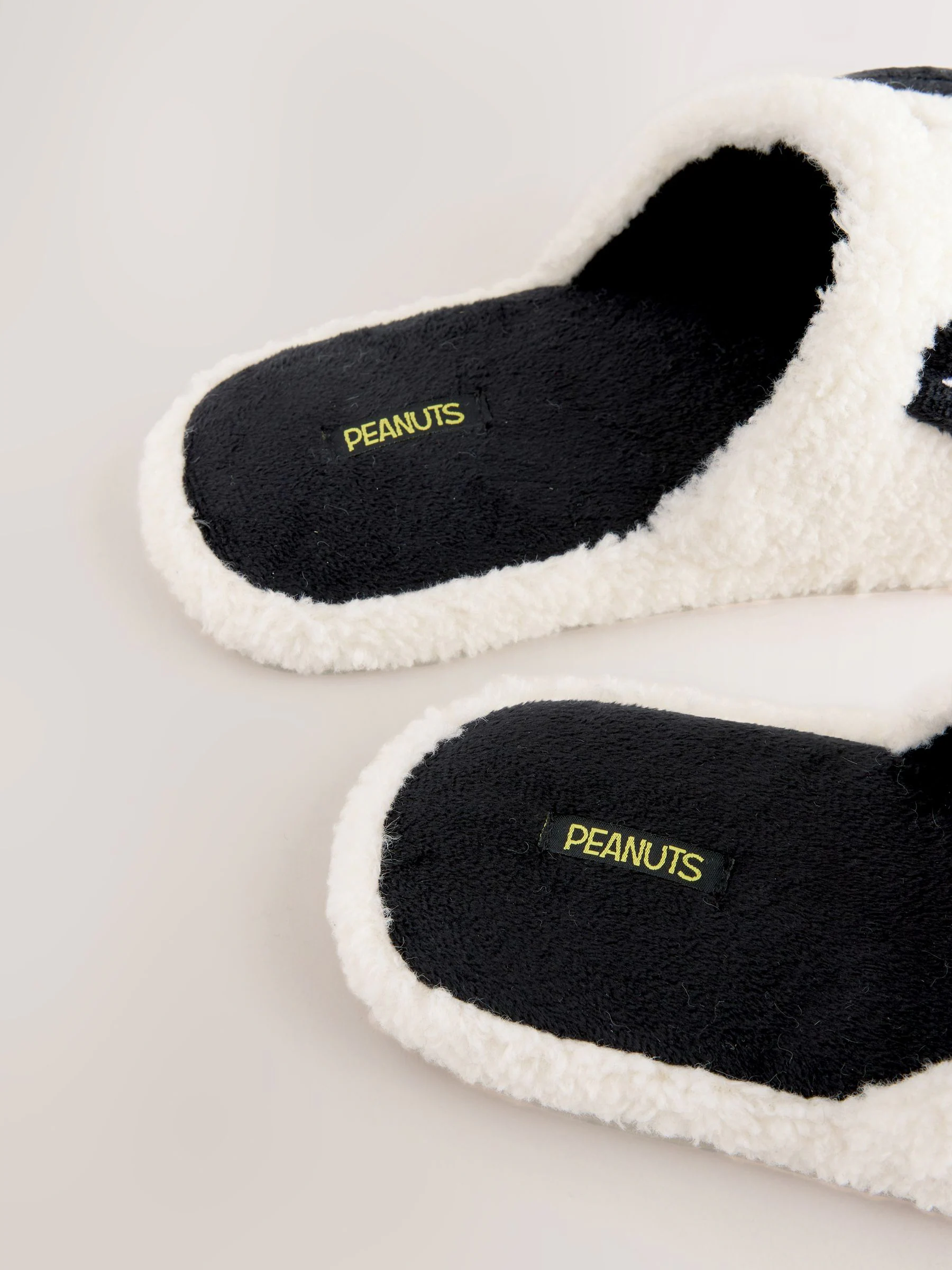 Crème - Snoopy Mule Slippers