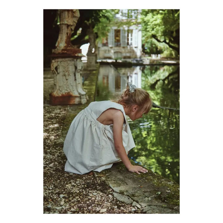 Poudre Organic Robe Denim Coton Bio Mangue | Ecru