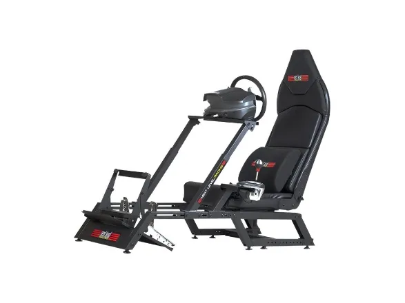 Next Level Racing F-GT - Racersimulationscockpit - mat sort