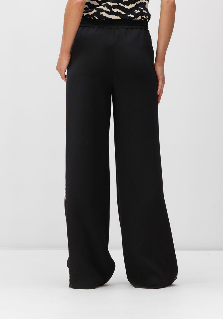 zwarte marc cain sports wide jeans as 81.02 w05