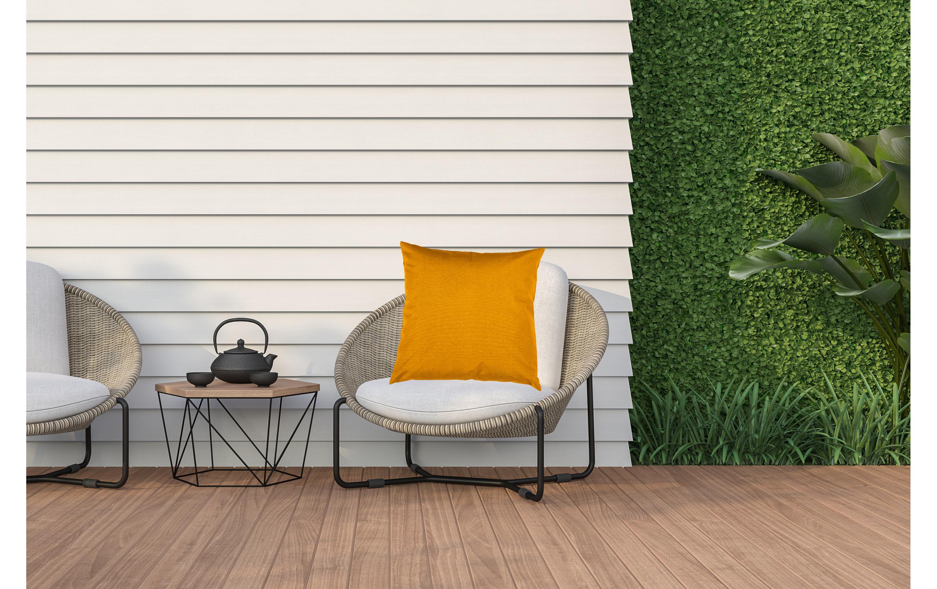 Kissenbezug Lisa Outdoor 40 x 40 cm, GelbOutdoor Kissenbezug