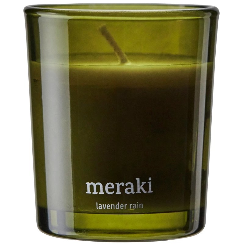 Meraki Scented Candle 2 x 60 gr. - Lavender Rain