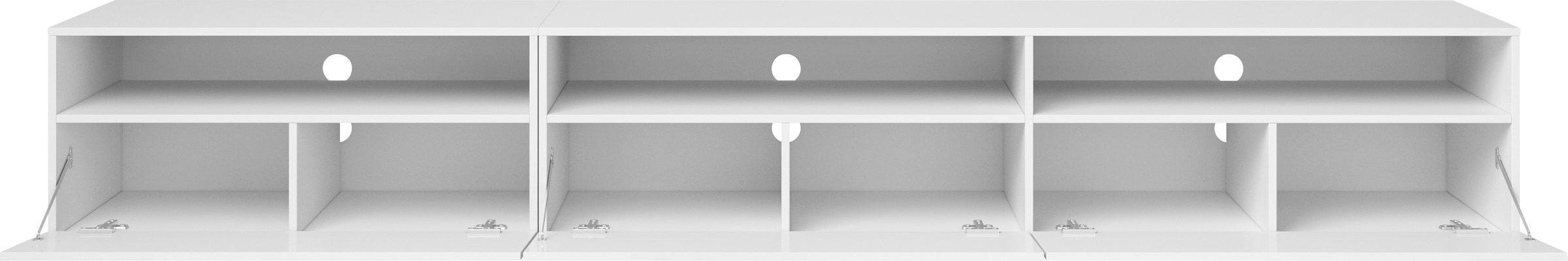 INOSIGN Lowboard »Baros« stehend/hängend montierbar, Breite 270 cm