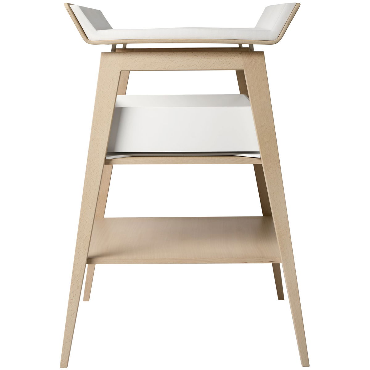 LeanderLeander   Linea Wickeltisch mit Schaumstoffpolster Buche
