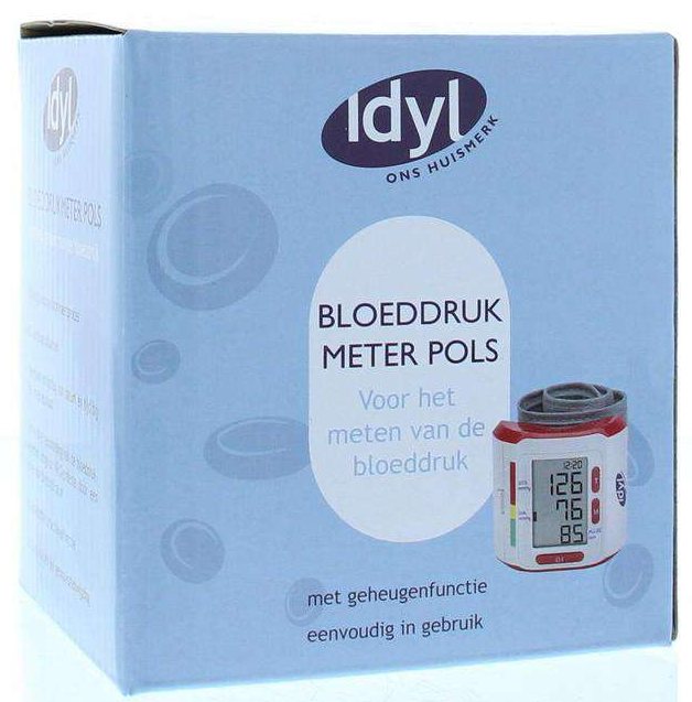 Idyl Bloeddrukmeter Pols Met Bewaardoos 1 stuk