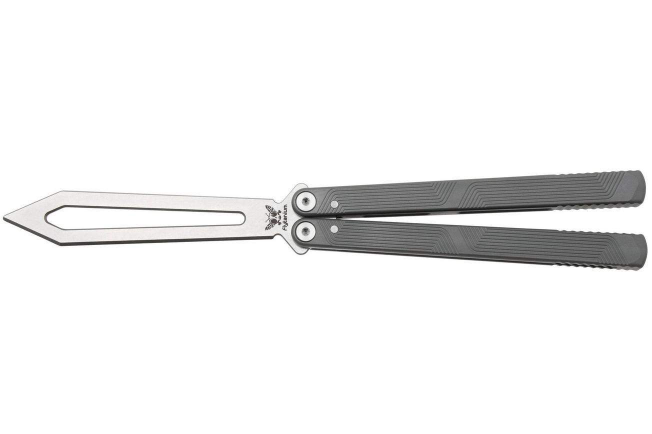 Flytanium Zenith Trainer 2.0 1385GGS Stonewash, Gunmetal Gray Aluminum, vlindermes trainer
