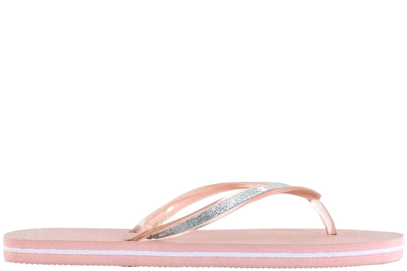 CHAMPION SPARKLING SLIPPERS I LYSERØDT EVA