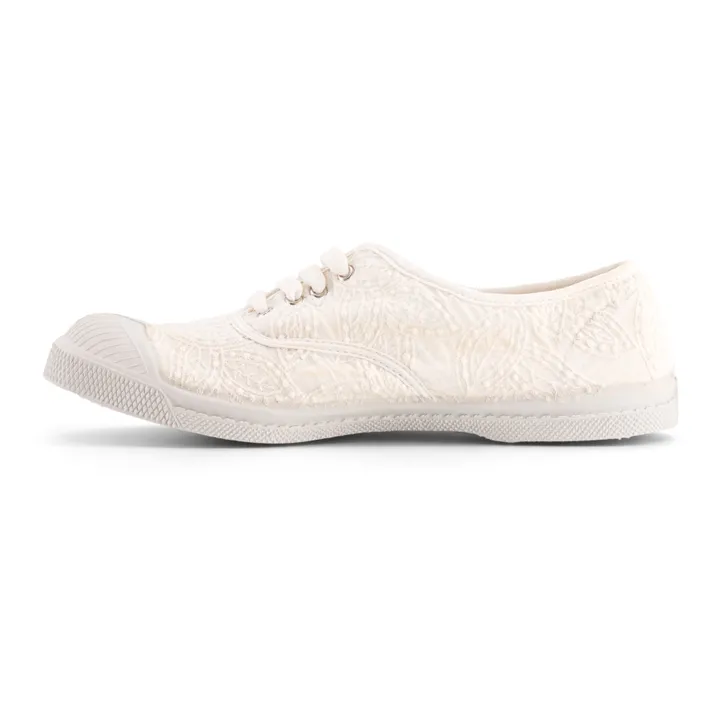 Bensimon Tennis Broderie Anglaise | Blanc