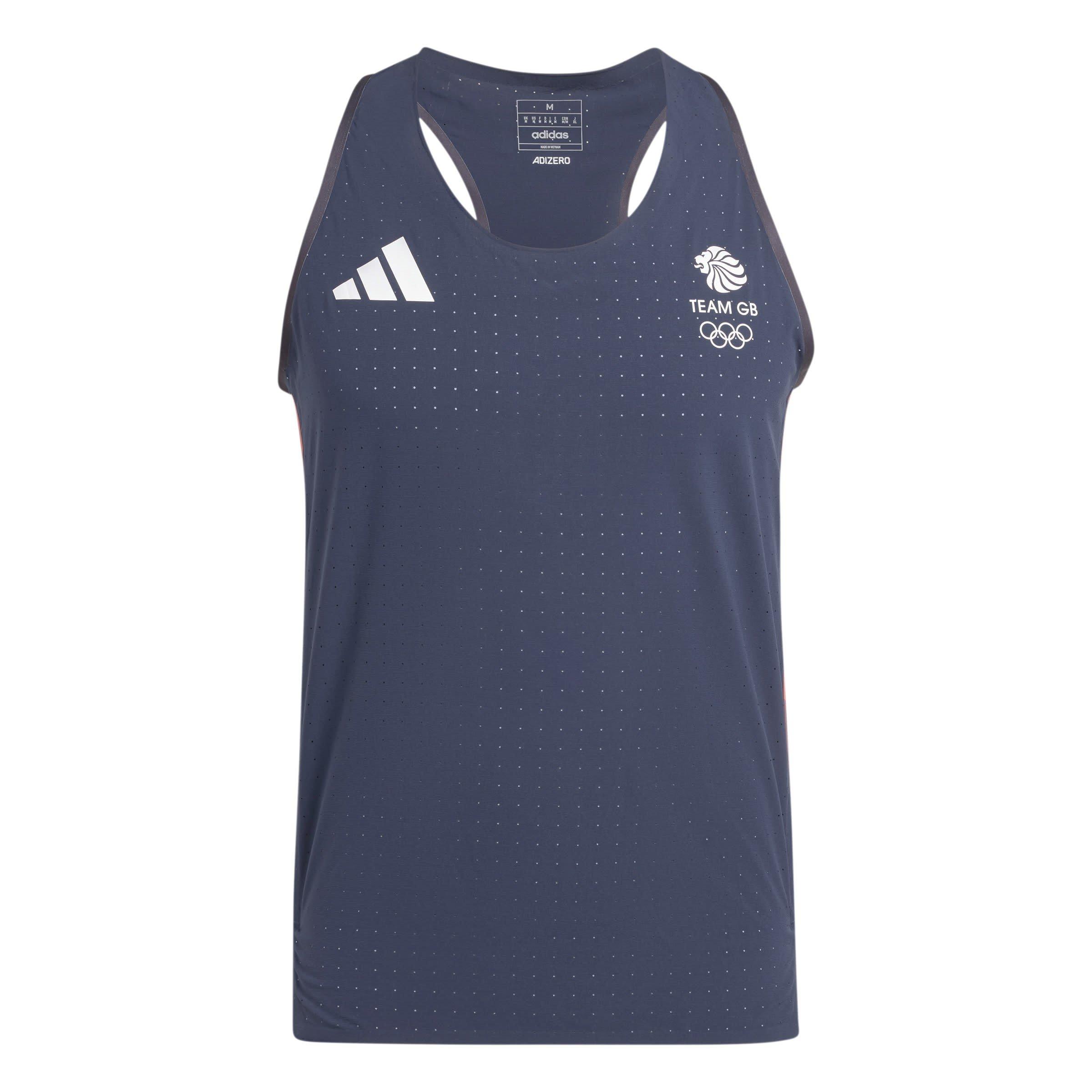 adidas Team GB Adizero Running Tank Top Adults