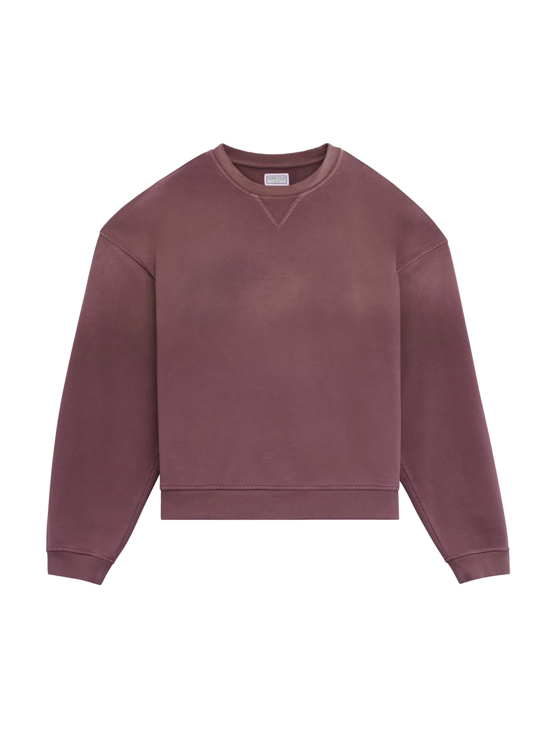 gola redonda com logo vintage