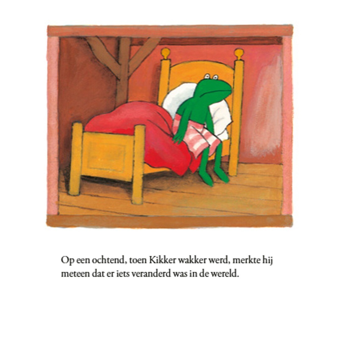 Uitgeverij leopold kikker in kou