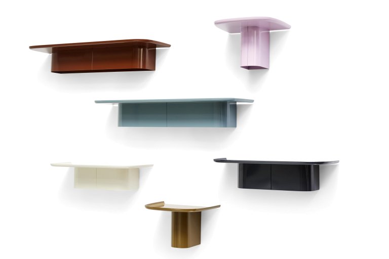Hay Korpus Shelf wandplank 1 haak sea